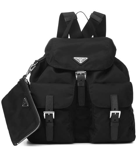 prada backpack black nylon|Prada nylon backpack sale.